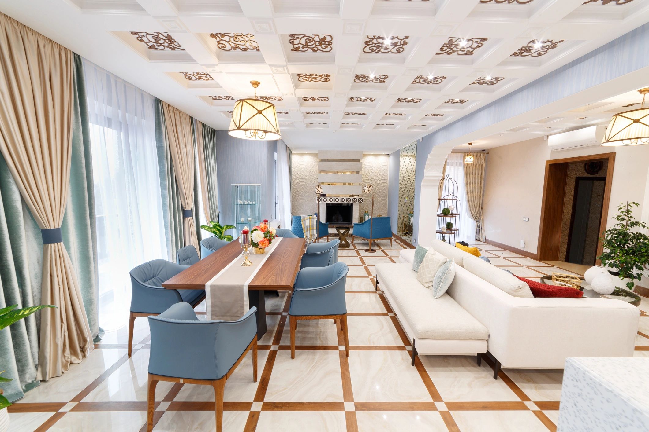 Elegant residential interior representing a satisfied client project