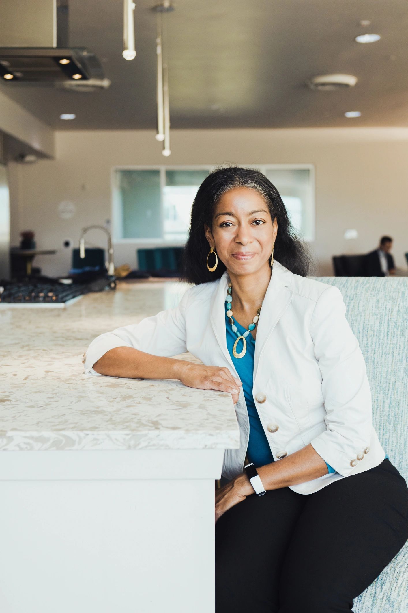 Portrait of commercial interior design client