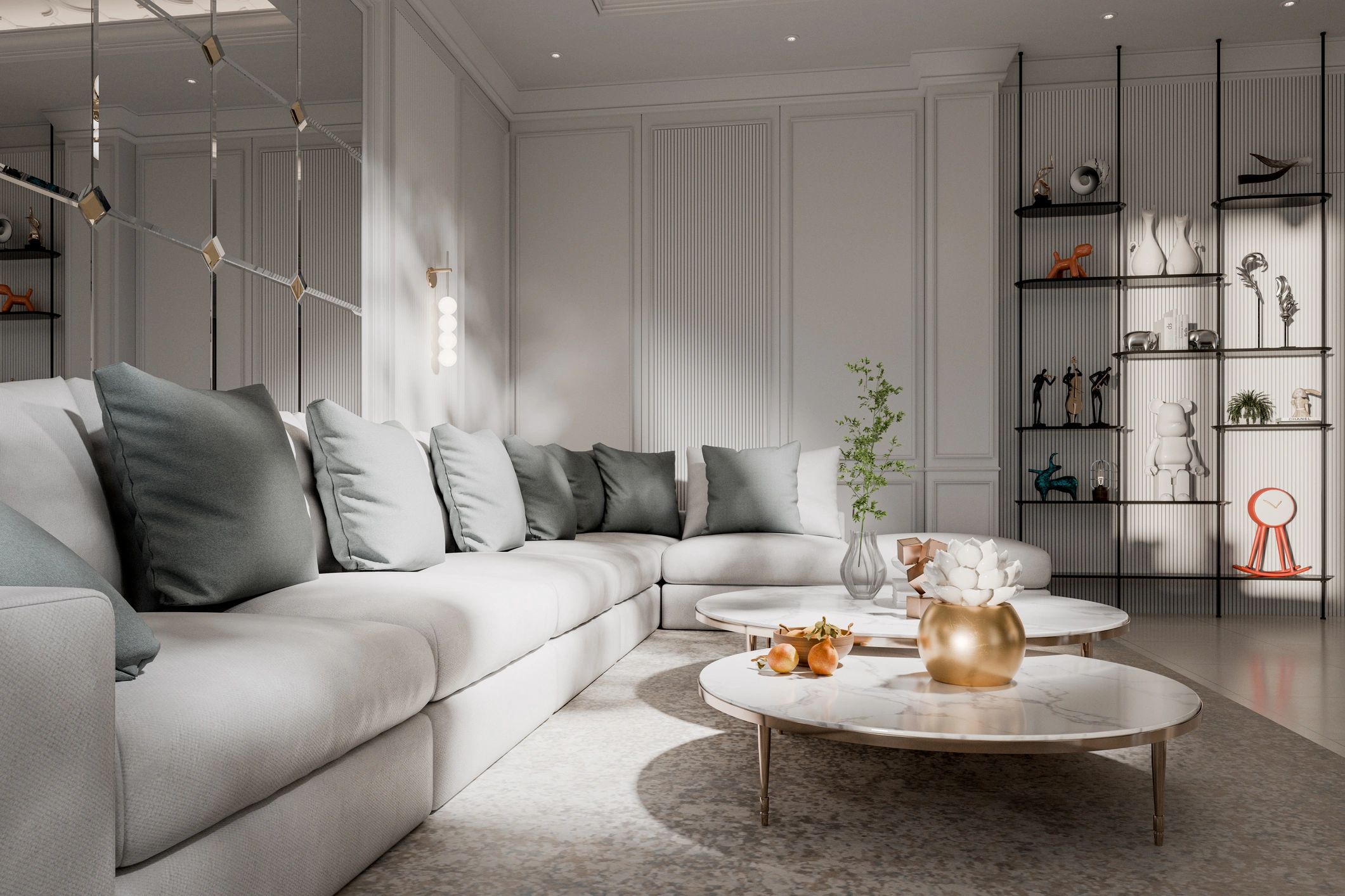 Elegant living room used to represent the discovery phase